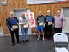 Zwycięzcy Ogólnopolskiego Turnieju Teamów** Drużyna LASER: Robert Barankiewicz, Andrzej Kozikowski, Grzegorz Lewaciak, Piot Żak